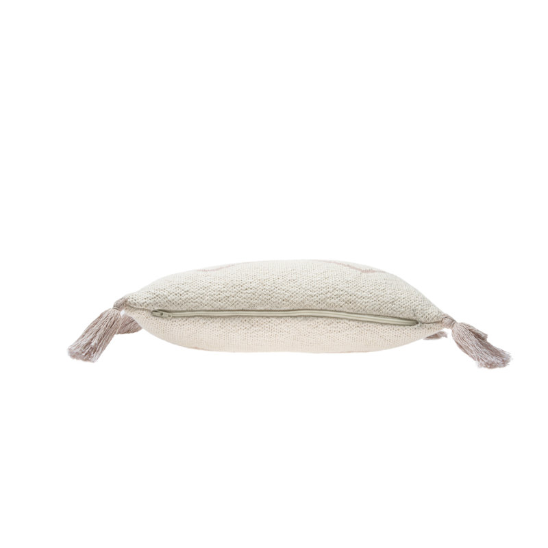 Bereber Classics Lumbar Pillow Cover & Insert, Pink