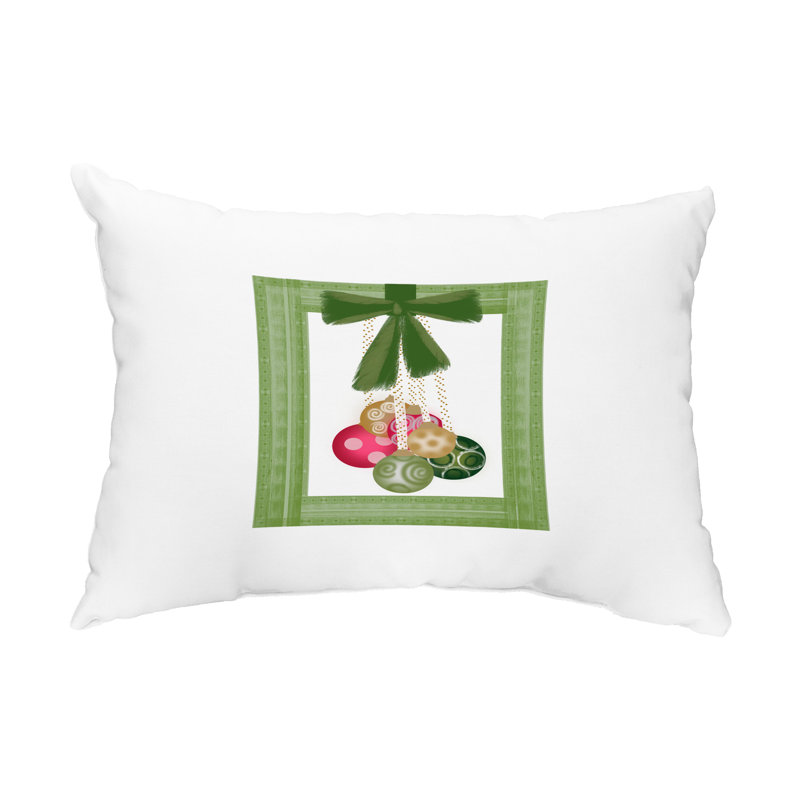 Housse de coussin rectangulaire pour l’extérieur cadre Ali, Vert