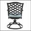 Ensemble de salle à manger en aluminium durable et élégant pour toutes les saisons-1257084244