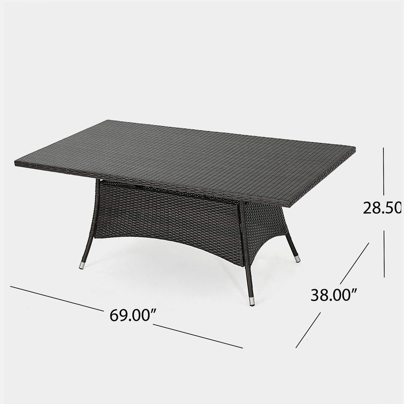 CORSICA RECT DINING TABLE