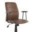 Chaise de bureau en similicuir espresso-939926688