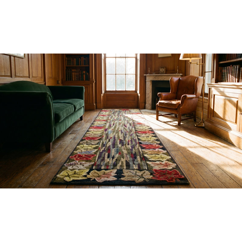 Tapis de couloir crocheté Modernist