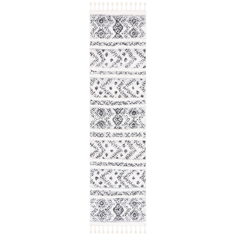 Wiebe Tassel Shag Performance Southwestern Rug, Runner 2'3" x 8'