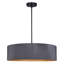Luminaire suspendu cylindrique 1 lumière Mikaylin