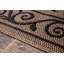 Tapis d'intérieur / extérieur brun / noir Concetta-25439812