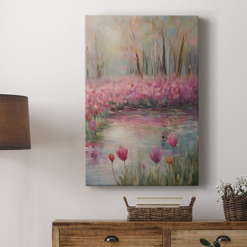 Paysage rétro Lxxxxi - galerie Cavas, H 18 po x l 12 po