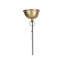 Meline 1 - Light Dark Wood Drum Pendant