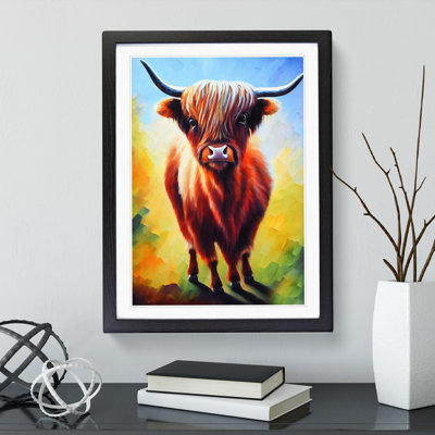 The Amazing Highland Cow - Wall Art