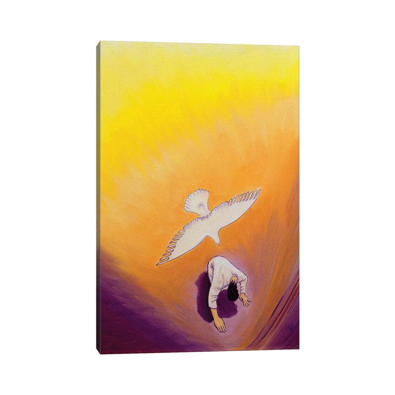 The Same Spirit Who Comforted Christ In Gethsemane Can Console Us, 2000 by Elizabeth Wang - Wrapped Canvas Gallery-Wrapped Canvas Giclée