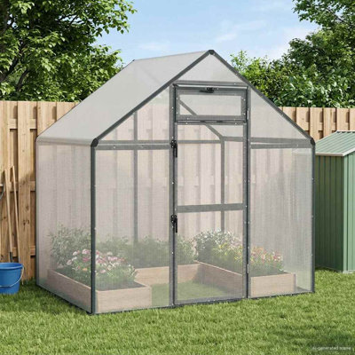 vidaXL Bird Cage Anthracite 71.46 x 43.50 x 68.31 in Welded Wire Mesh