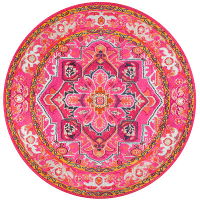 Tapis oriental violet / rose Jynell