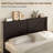 Farmhouse Wood Bed Platform with Headboard-2140697814-2140697803