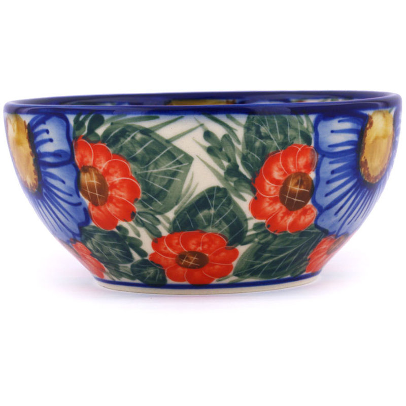 Flowers In Bloom Stoneware Rice Bowl