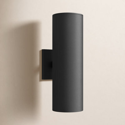 Covey Cylinder Outdoor LED Wall Light