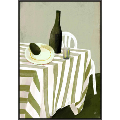 Still Life With Overripe Avocado Painting by Marco Marella For Studio M
