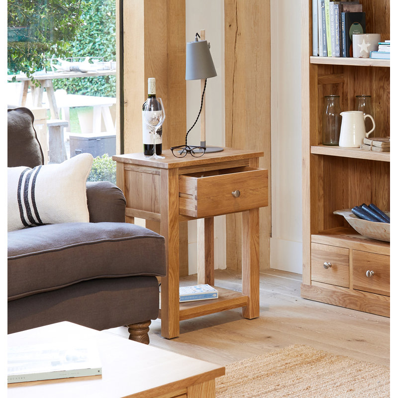 Oscar Solid Wood End Table
