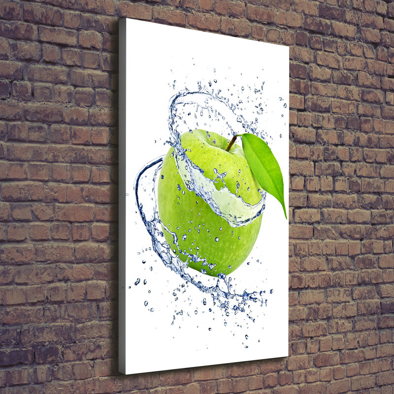Green Apples - Wrapped Canvas Print