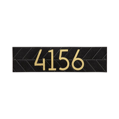 Mid-Century Modern Wall Plaque