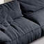 Causeuse-coussin modulaire en polyester bleu-1621534583