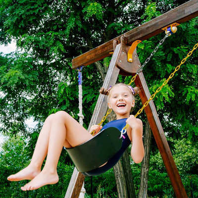 Swings Seats Heavy Duty with 66" Chain (Set of 2)