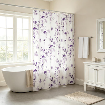 Rideau de douche Floral