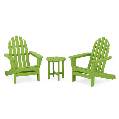 POLYWOOD® Classic Adirondack 2-Person Patio Seating Group