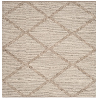 Abberton Hand Woven Cotton Geometric Rug