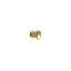 Deltana CHAL10U4 Contemporary Knob, Chalice, 1" Diam. in Brushed Brass-223391811