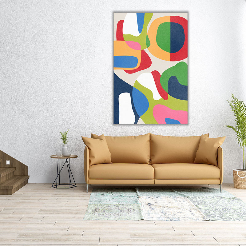 «Terrory of Vibrancy 1», reproduction d'art sur toile, H 18 po x l 12 po