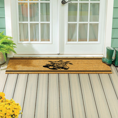 Wichita State University Extra Large One Color Coir Mat, 60"x24"