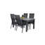 Jayesh 4 - Person Patio Dining Set Extendable Rectangular Table-1417400182-1417400181