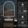 Cadedra Arch LED Wall Mirror