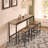 Modern Design Kitchen Dining Table, Pub Table, Long Dining Table Set with 3 Stools, Easy Assembly-1742884284-1742884287