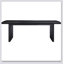 Table de salle à manger extensible moderne avec rallonge amovible et plateau biseauté pour une configuration de sièges flexible