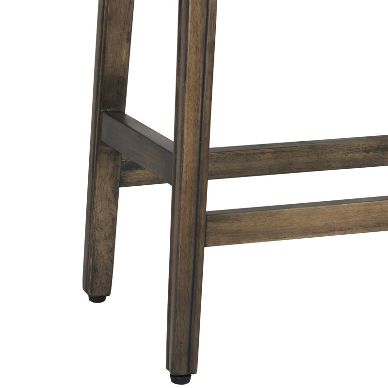 Windham 24" Height Counter Stool,  Charcoal/ Gray Washed Frame
