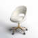 Louise Velvet Modern Task Chair with Ergonomic Design