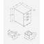 File Cabinet, Rolling Mobile, Storage Drawers, Printer Stand, Office, Work, Black Laminate, Contemporary, Modern