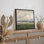«Clouds Over Green Fields», reproduction sur toile