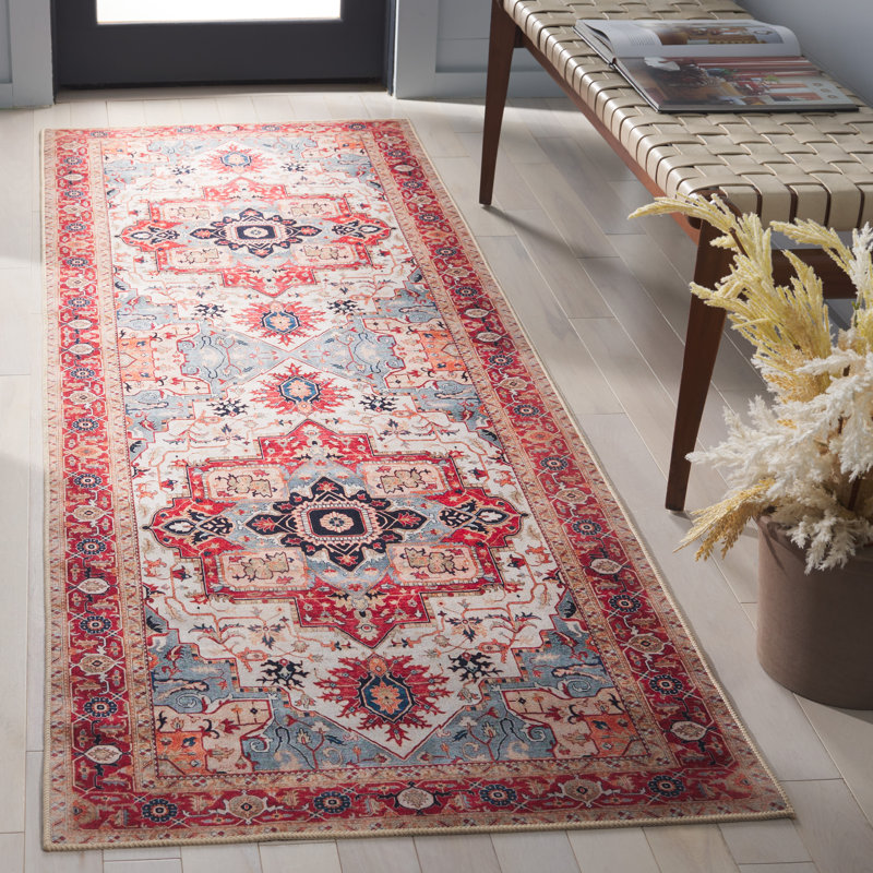 Alphonia Performance Machine Washable Oriental Rug, Runner 2'6" x 8'