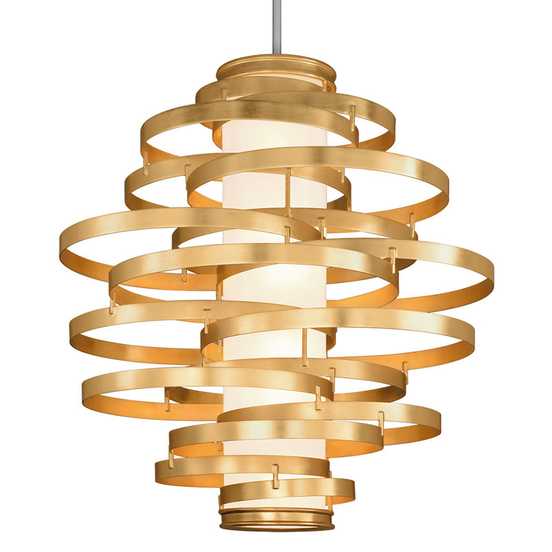 Lustre géométrique 6 lumières unique Vertigo