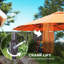 Parasol d'extérieur 15 pi