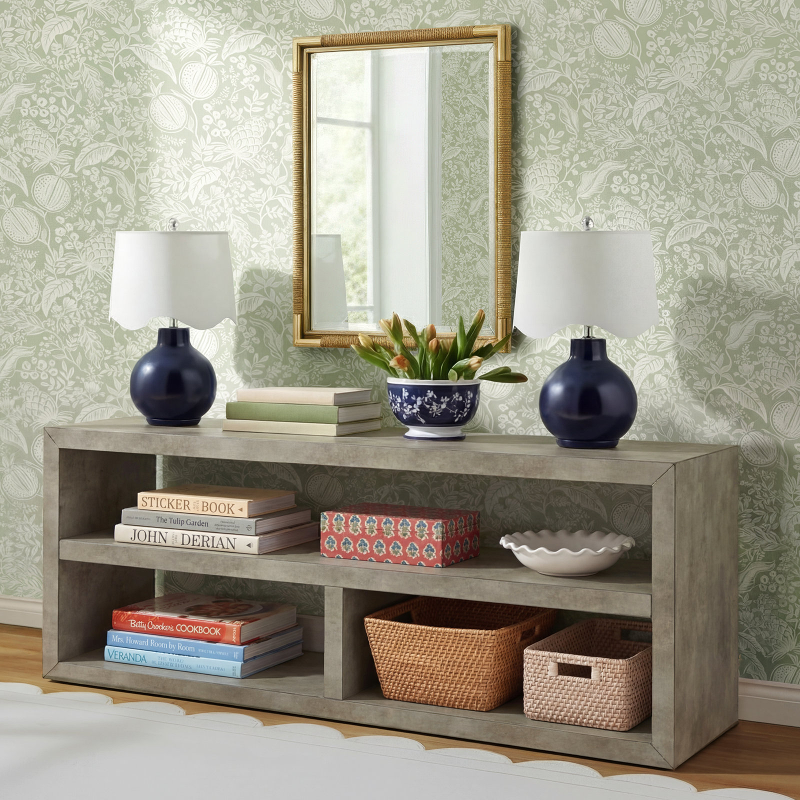 72'' Media Console, Gray