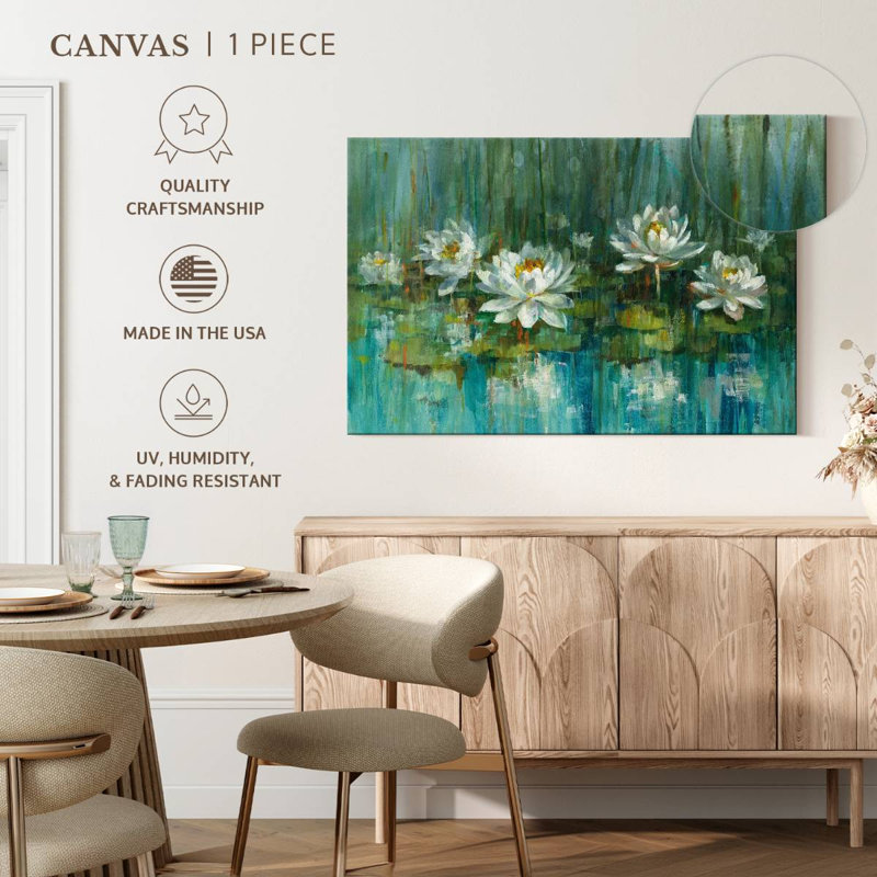 Étang Harnek Water Lily IV, H 8 po x l 12 po