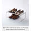 Yamazaki Home Adjustable Shoe Rack, Spacesaving Storage Solution, Steel, Expandable, Stackable-936617881