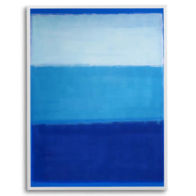 Blue Homage To Rothko by Drew Gaffney