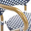 Chaise de patio empilable Androula