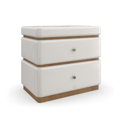 Malta 2 - Drawer Solid Wood Nightstand