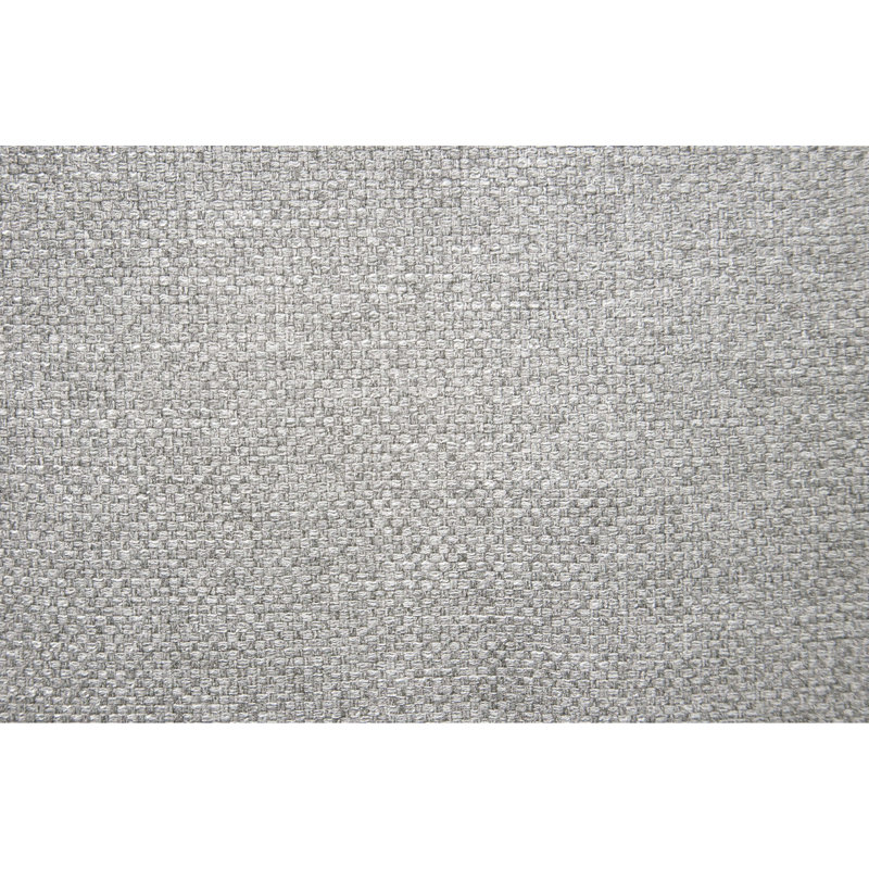 Ensemble de canapé et causeuse 2 pièces, 2 coussins, toile de jute, Gris clair