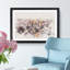 Flying Over The Chicago Skyline - Single Picture Frame Painting on MDF-56853879-56853875