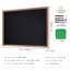 Tableau noir mural en acier